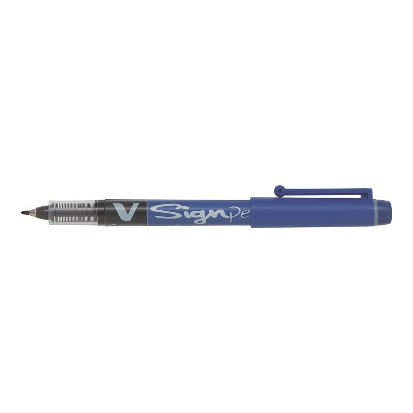 4902505134678-Pilot V Sign Pen - Feutre - pointe moyenne - bleu-P_79145646_1-0