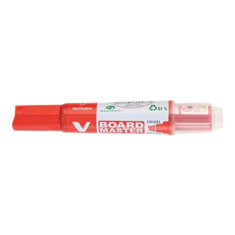 4902505355875-Pilot V BOARD MASTER - Marqueur effaçable - pointe biseau - rouge-P_79145675_1-0