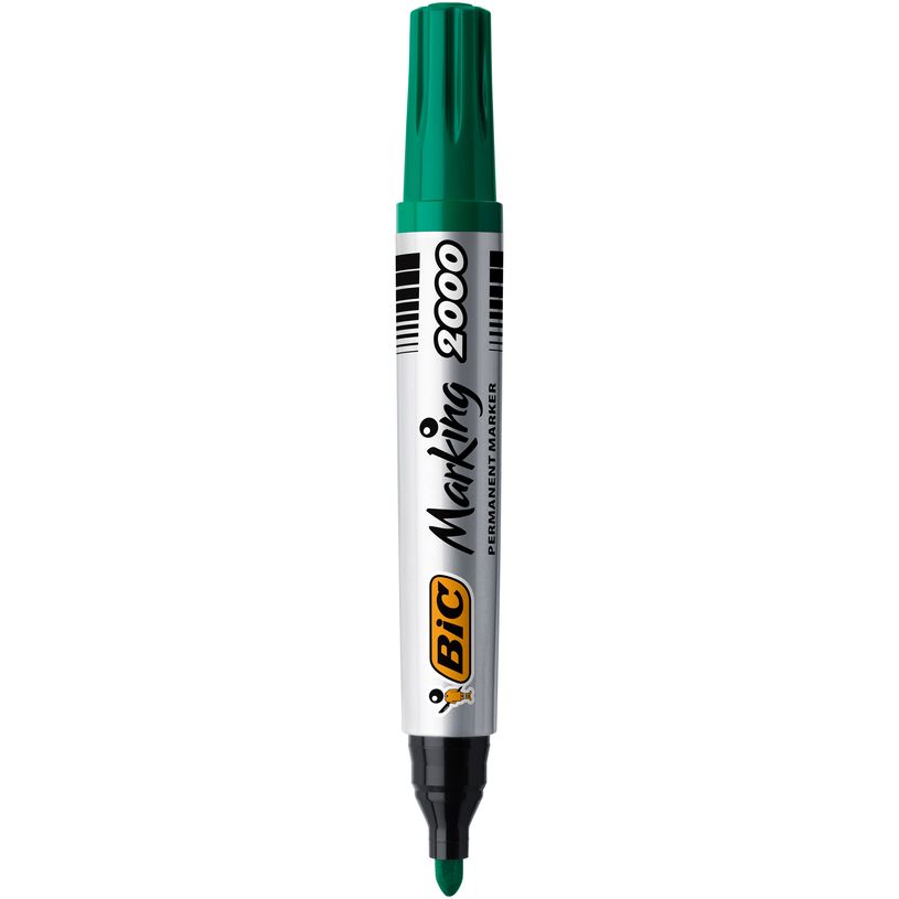 3086129999729-BIC MARKING 2000 - Marqueur permanent - pointe ogive - vert-P_79145730_1-0