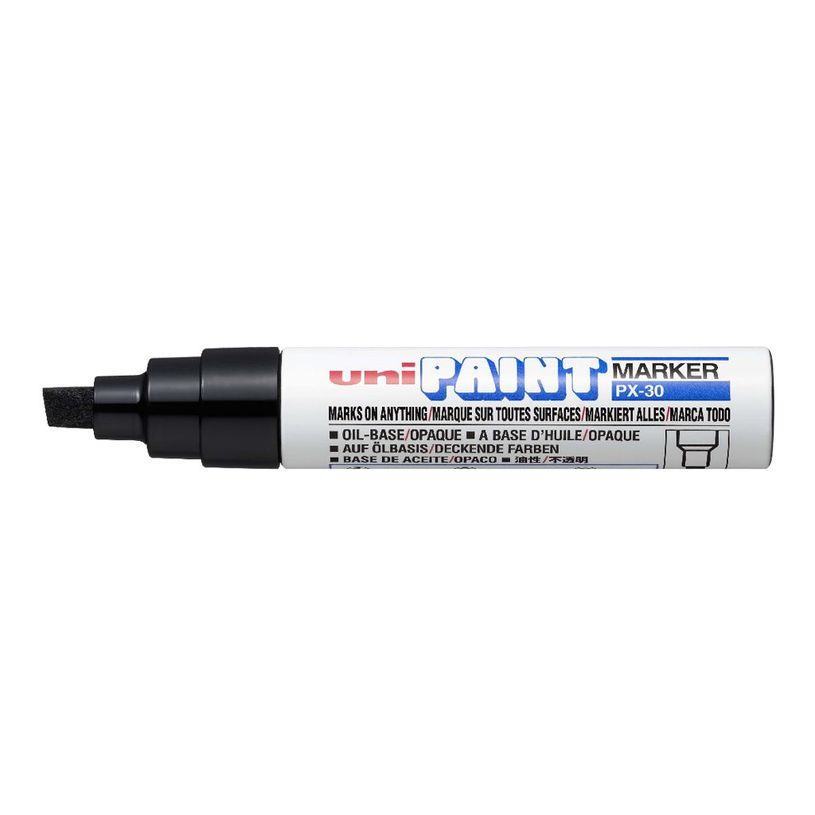 4902778917350-UNI PAINT PX - Marqueur permanent - pointe biseau - noir-P_79145829_1-0