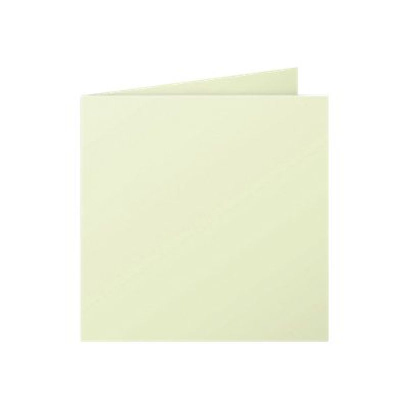 3329680228403-Pollen - 25 Cartes pliées - 135 x 135 mm - 210 g/m² - vert bourgeon-P_79146751_1-0