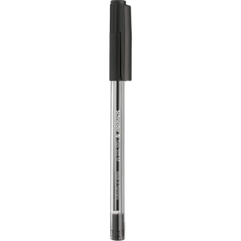 4004675004581-Schneider Tops 505 M- Stylo-bille - Noir – Pointe Moyenne avec Corps Transparent et Capuc-P_79151301_3-2