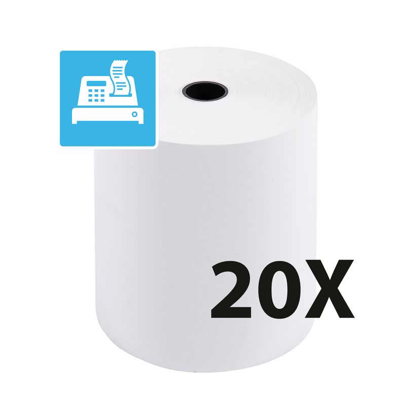 3130632437060-Exacompta - 20 Bobines thermiques - rouleaux caisses - 80 x 70 x 12 mm - sans Bisphénol A -P_79350956_2-0