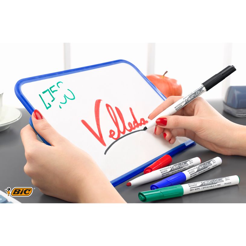 2012346016582-BIC VELLEDA 1741 - Marqueur effaçable - pointe ogive - noir-P_79353622_5-4