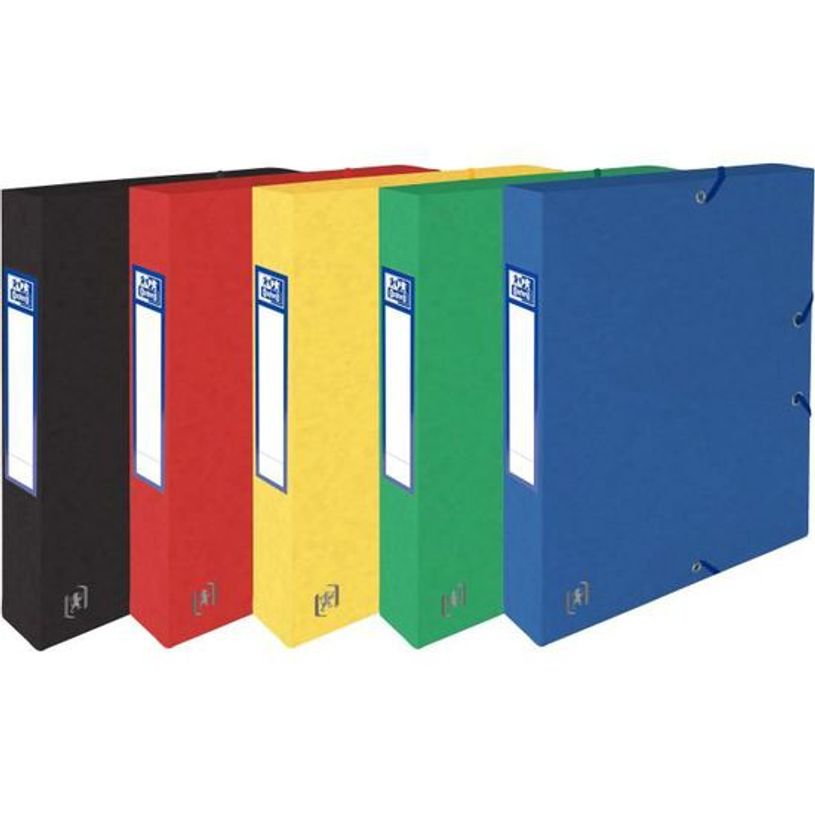 3045051999504-Oxford - 4 boîtes de classement carton dont 1 offerte - dos 40 mm - couleurs assorties-P_79355978_1-0