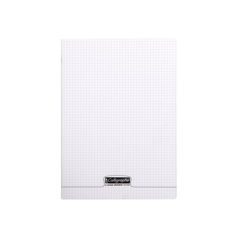 3210330181301-Calligraphe 8000 - Cahier polypro A4 (21x29,7 cm) - 96 pages - petits carreaux (5x5 mm) - t-P_79356979_1-0