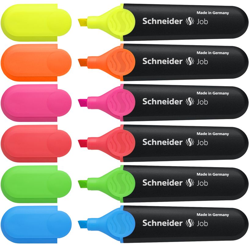 4004675021359-Schneider Job - Pack de 6 surligneurs - couleurs assorties-P_79360351_3-2