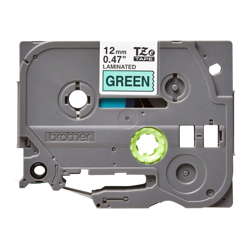 4977766691352-Brother TZe731 - Ruban d'étiquettes auto-adhésives - 1 rouleau (12 mm x 8 m) - fond vert -P_79360936_7-4