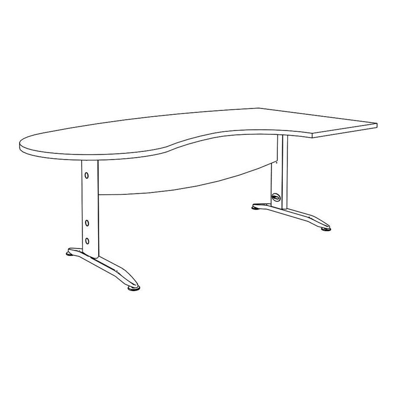2012348121468-Bureau compact manager retour à gauche IDRA - 200 cm - Pied anthracite - Hêtre (Pieds de renfort obligato-P_79376868_6-4