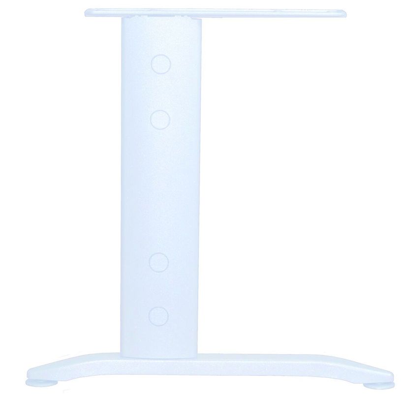 2012348122939-Bureau droit IDRA - L140 cm - Pieds blanc - Plateau imitation Hêtre-P_79377015_2-2