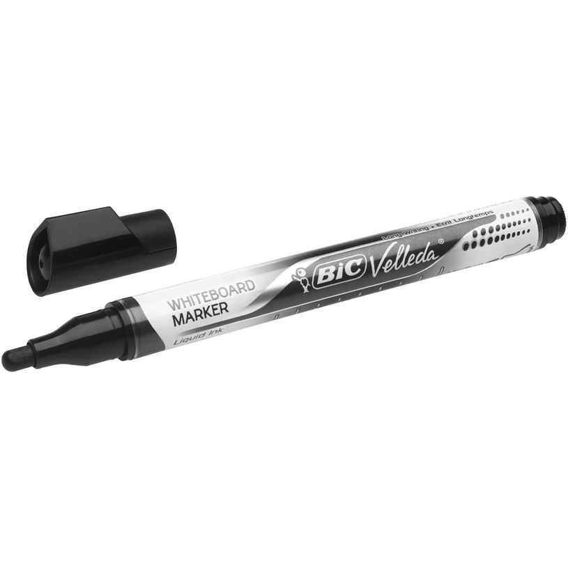 3086123304635-BIC VELLEDA LIQUID INK TANK - Marqueur effaçable - pointe ogive - noir-P_79389848_3-2