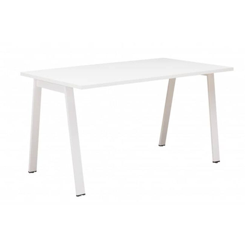 3483600512543-Bureau ARPE - 136 cm - Pieds métal - Blanc-P_79392502_1-0