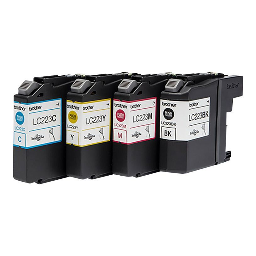 5014047566851-Brother LC223 - Pack de 4 - noir, cyan, magenta, jaune - cartouche d'encre originale-P_79394078_1-0