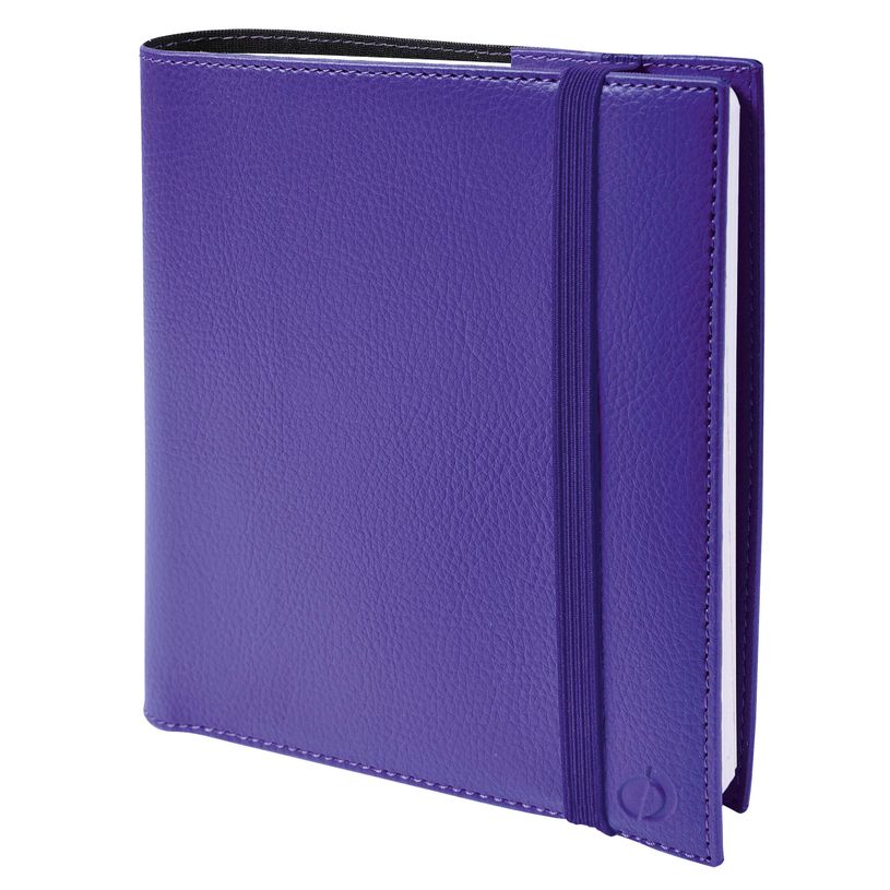 3371010362622-Agenda à élastique Time&Life Medium - 1 semaine sur 2 pages - 16 x 16 cm - violet - Quo V-P_79394715_3-0