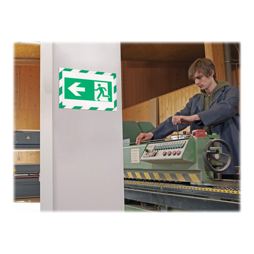 4005546406558-Durable Duraframe Security - 2 Cadres d'affichage bicolore - A4 - vert/blanc (encadrement-P_79395365_11-10