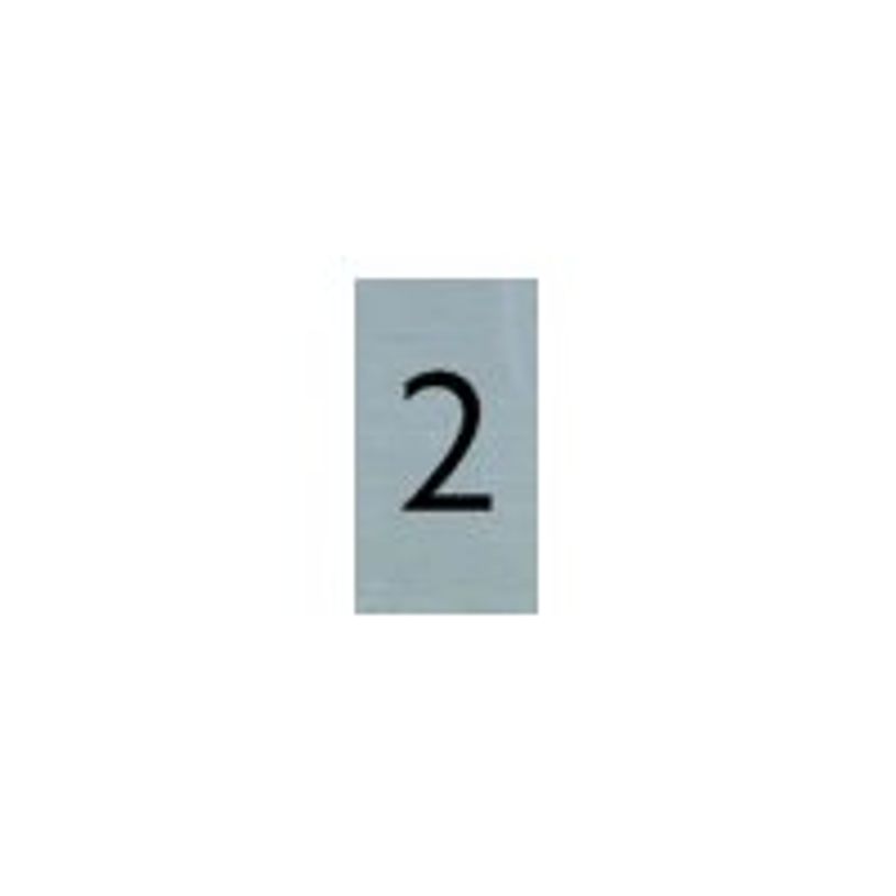 8711234048028-Pickup - Plaque de signalisation - 25 x 44 mm - autocollant - chiffre 2-P_79396260_1-0