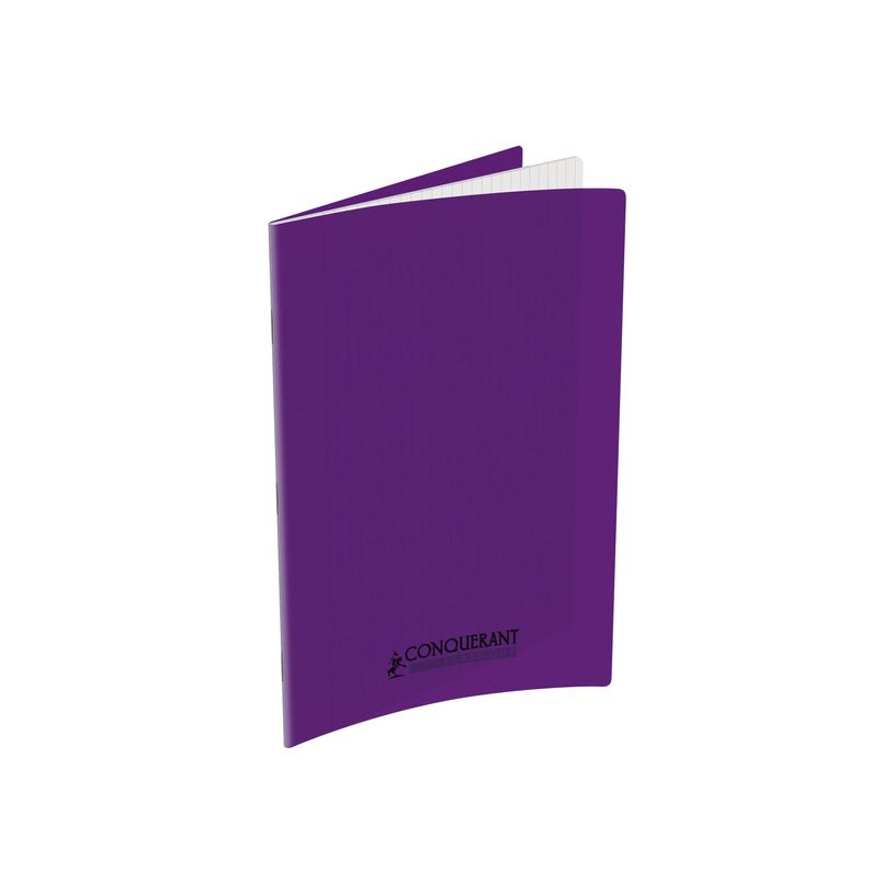 3020121206973-Conquérant Classique - Cahier polypro A4 (21x29,7cm) - 96 pages - grands carreaux (Seyes) -P_79397620_1-0