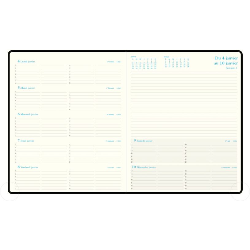 2012349915509-Agenda Barbara Espace 22 - 1 semaine sur 2 pages - 18,5 x 22,5 cm - disponible dans différ-P_79398240_5-3