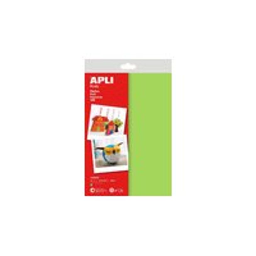 8410782135784-APLI kids - 10 feuilles feutrines - A4 (21 x 29,7 cm) - 10 feuilles - vert -P_79398870_1-0