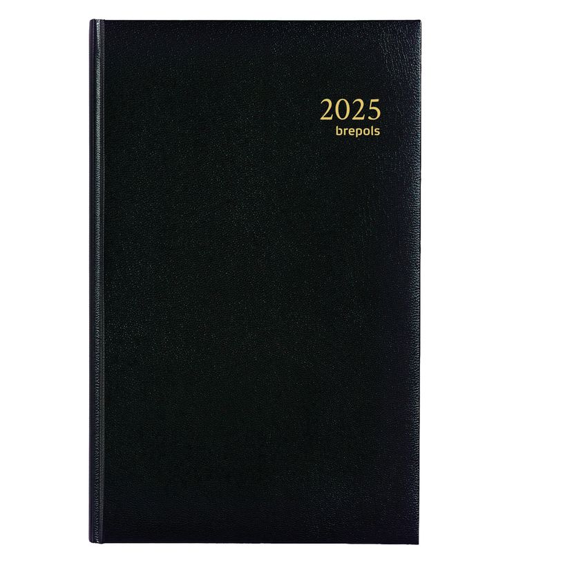 2012349927076-Agenda Lima Caravelle - 1 jour par page - 13 x 20,8 cm - noir - Brepols-P_79399362_1-0