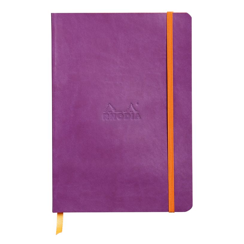 3037921174104-RHODIA Rhodiarama - Carnet souple A5 - 160 pages - ligné - violet-P_79406658_1-0