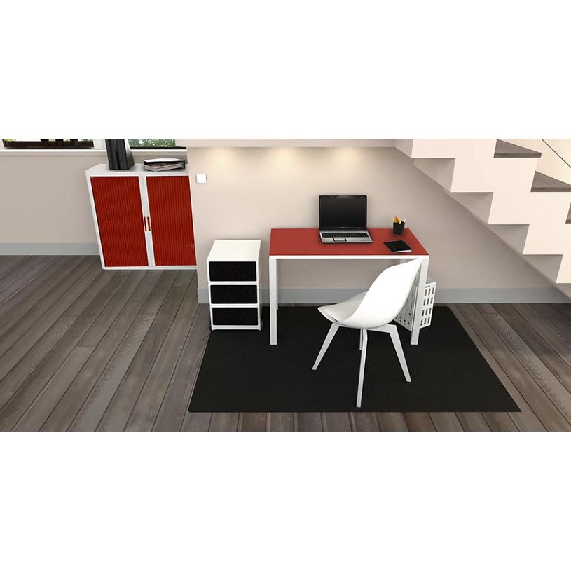 3660141251883-Bureau compact EASYDESK - L114 x P60 cm - Anthracite-P_79407986_2-1