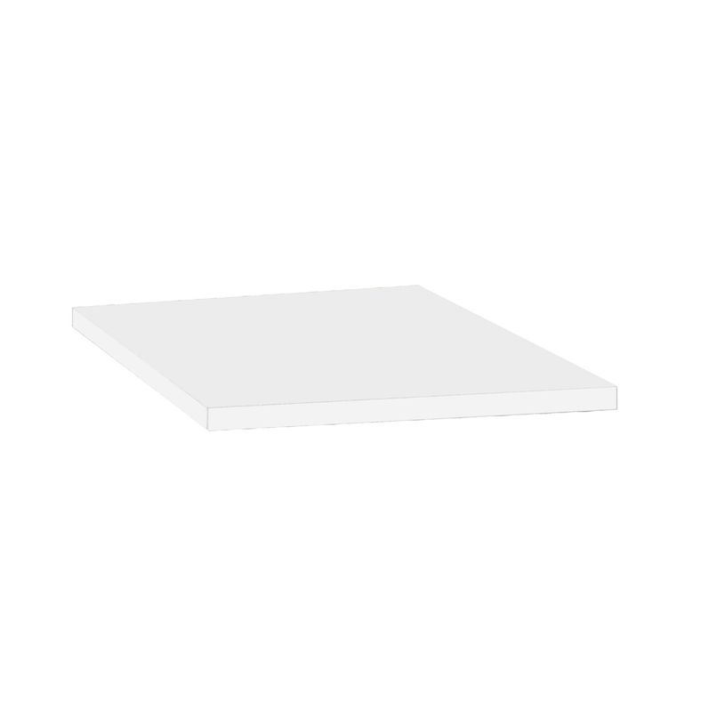 3483600495655-Caisson bout de bureau SUNDAY blanc + top L42 cm blanc - P 80 cm - 3 tiroirs - Blanc-P_79408145_2-1