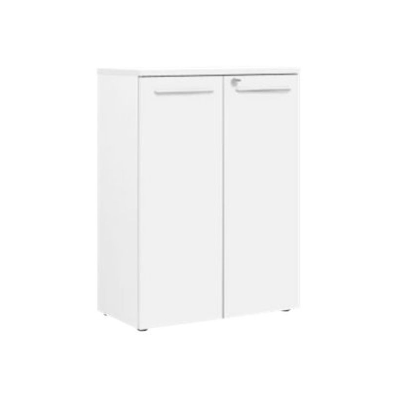 3483600706454-Rangement mi-hauteur YES ! - L80 x H109 x P42 - 2 portes - Façade et dessus blanc-P_79409803_1-0