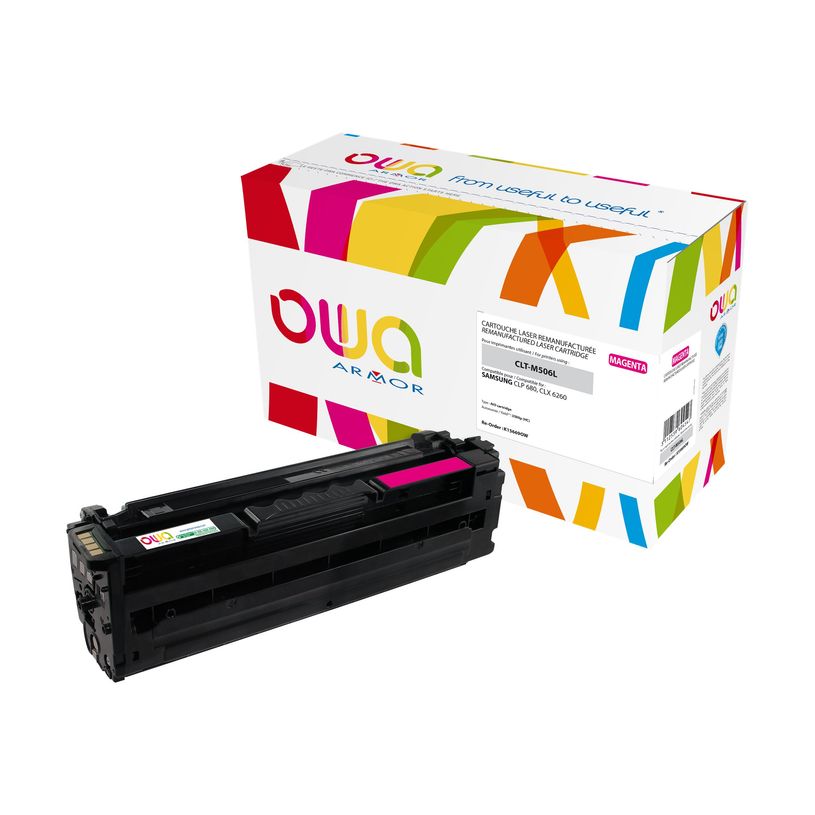 3112539604547-Cartouche laser compatible Samsung CLT-506L - magenta - Owa K15669OW-P_79410627_1-0