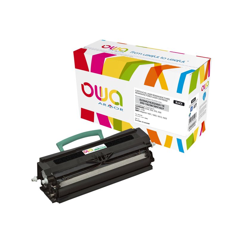 3112539605063-Cartouche laser compatible Lexmark E250A11E - noir - Owa K12354OW-P_79410669_1-0