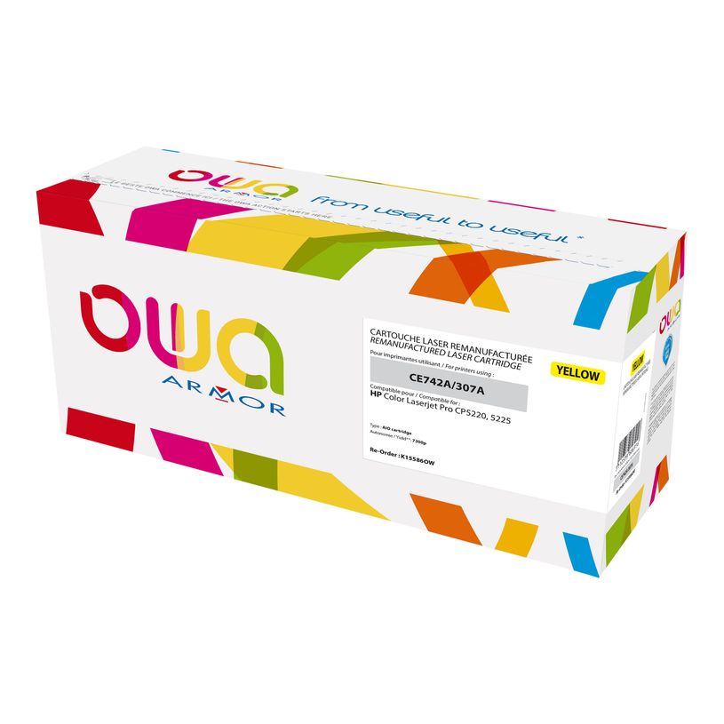3112539606916-Cartouche laser compatible HP 307A - jaune - Owa K15586OW-P_79410795_3-2