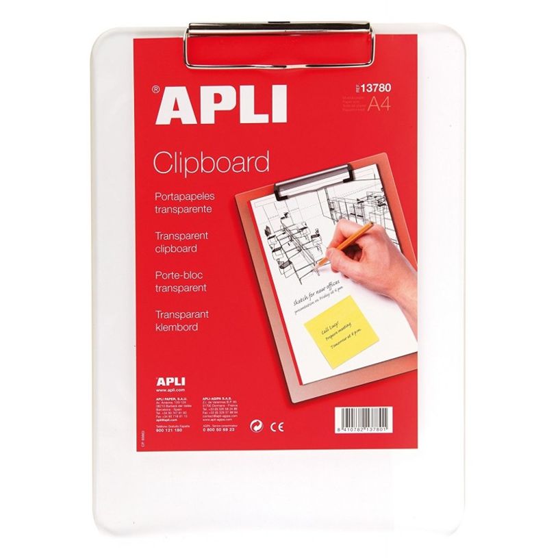 8410782137801-Apli - Porte bloc - A4 - transparent-P_79410962_1-0
