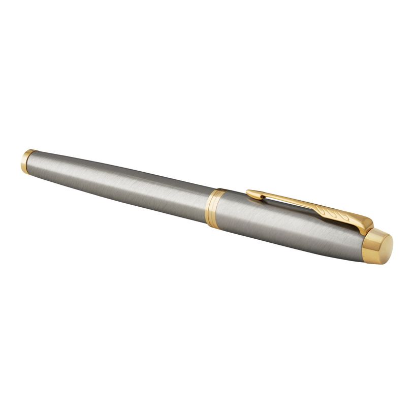 3501179316499-Parker IM - Stylo plume métal brossé - pointe fine-P_79413682_2-1