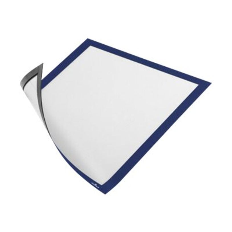 4005546405681-Durable Duraframe Magnetic - 5 Cadres d'affichage magnétiques - A4 - bleu - pour surfaces -P_79415377_2-1