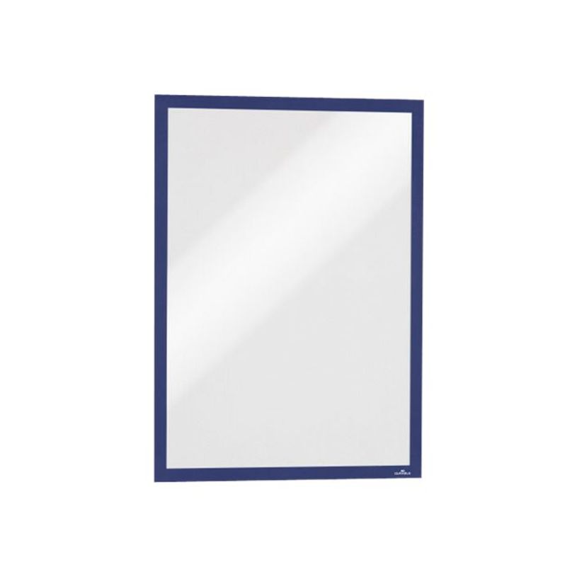 4005546406848-Durable Duraframe Magnetic - 5 Cadres d'affichage magnétiques - A3 - bleu - pour surfaces -P_79415390_1-0