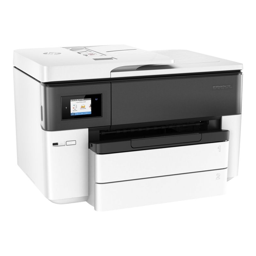 0889894812667-HP Officejet Pro 7740 Wide Format All-in-One - Imprimante multifonctions - couleur - jet d'encre - A3/Ledger (297 x 432 mm) (original) - A3 (support) - jusqu'à 18 ppm (copie) - jusqu'à 22 ppm (impression) - 250 feuilles - 3-P_79415419_16-11