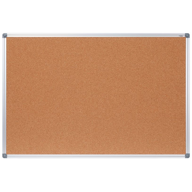 4007885258416-DAHLE - Tableau d'affichage en liège naturel 60 x 90 cm - cadre aluminium-P_79418370_2-1