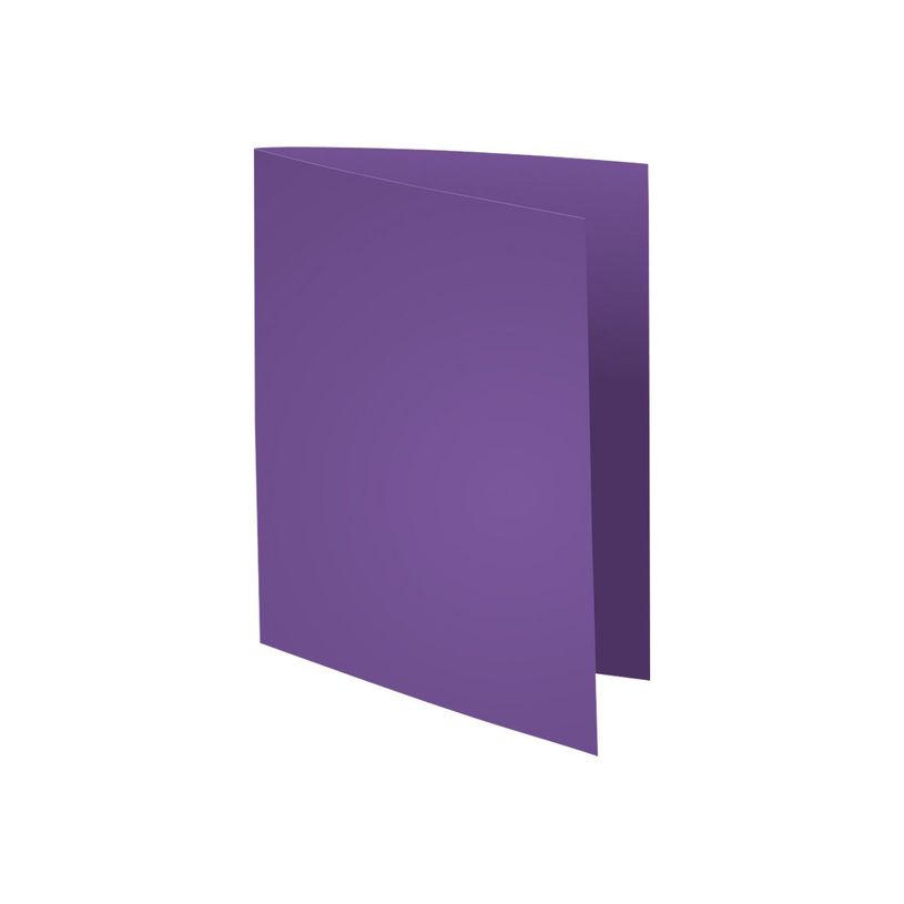 3288582171081-Exacompta Rock"s - 10 Chemises - 210 gr - pour 200 feuilles - violet foncé-P_79418834_1-0