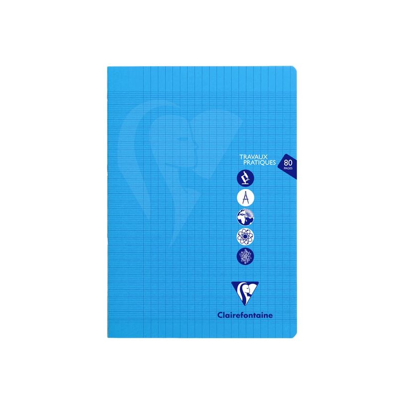 3329683031673-Clairefontaine Mimesys - Cahier polypro de travaux pratiques (TP) - A4 (21x29,7 cm) - 80 pages - grands carreaux (Seyes)/uni - disponib-P_79419168_1-0
