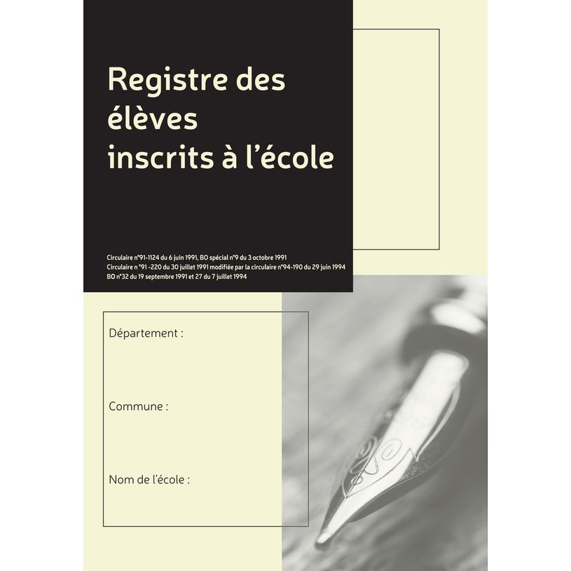 3370440539314-Exacompta - Registre des élèves inscrits à l'école - 5 fiches annuelles - A4-P_79419756_1-0