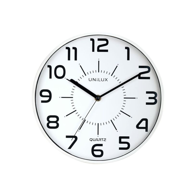 3595560022618-Unilux - Horloge Pop - mécanisme quartz - 28 cm - blanc-P_79428705_1-0