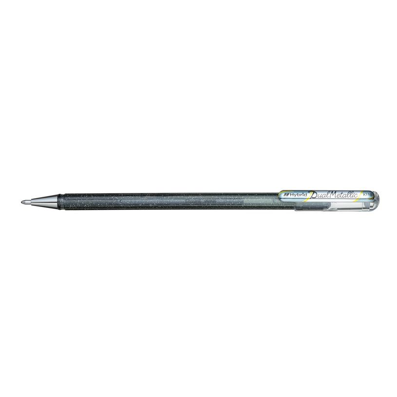 0884851024619-Pentel - Roller encre metallique pailletée - 1 mm - argent-P_79430039_1-0