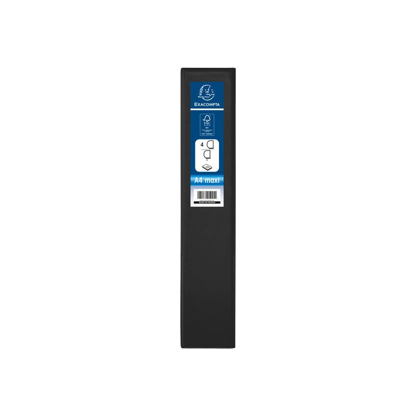 3130635184404-Exacompta Kreacover - Classeur à anneaux personnalisable - Dos 70 mm - A4 Maxi - noir - 3 -P_79430113_4-3