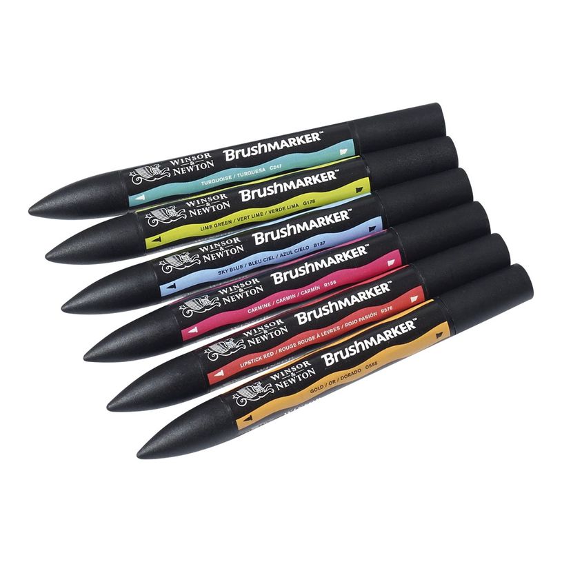 884955070499-BrushMarker - Pack de 6 stylos pinceaux et marqueurs - mid-ton-P_79432721_4-1