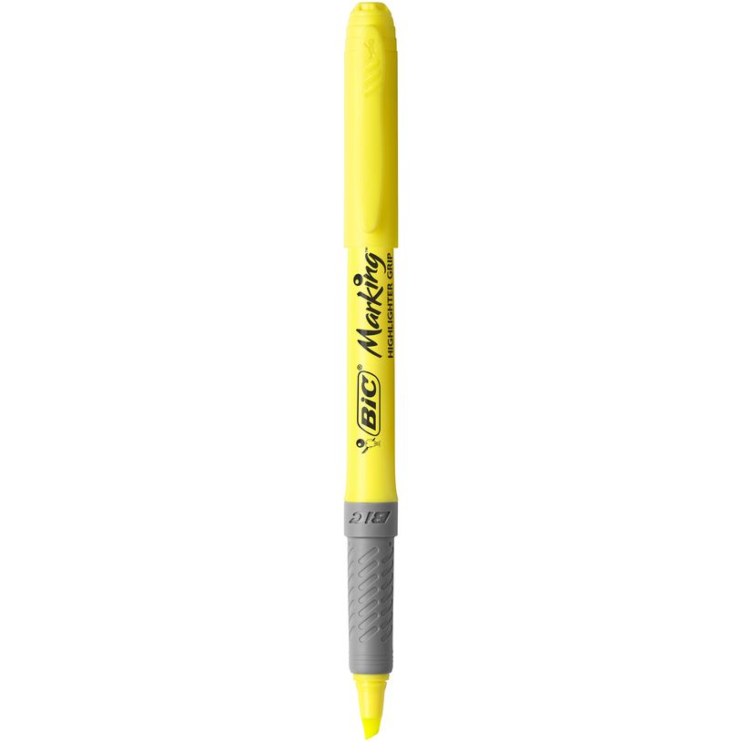 0070330331013-BIC Marking Highlighter Grip - Surligneur - jaune-P_79433943_2-1