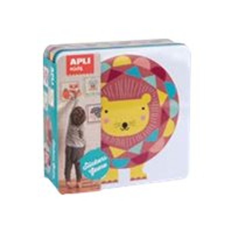 8410782145905-Apli Kids - Boîte métallique jeu de gommettes - lion-P_79434896_1-0