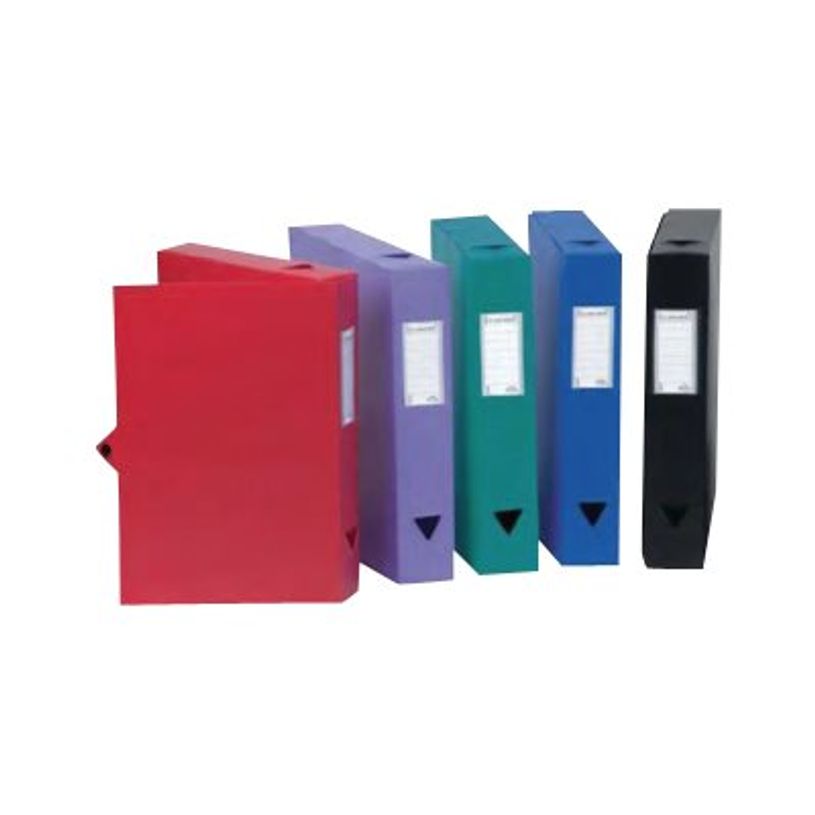 3135251141046-Viquel - Boîte de classement plastique - dos 40 mm - orange-P_79435094_1-0