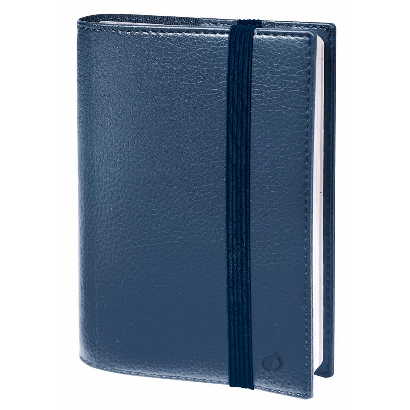 3371010426591-Agenda à élastique Time&Life Pocket - 1 semaine sur 2 pages - 10 x 15 cm - bleu métal - -P_79436101_3-0
