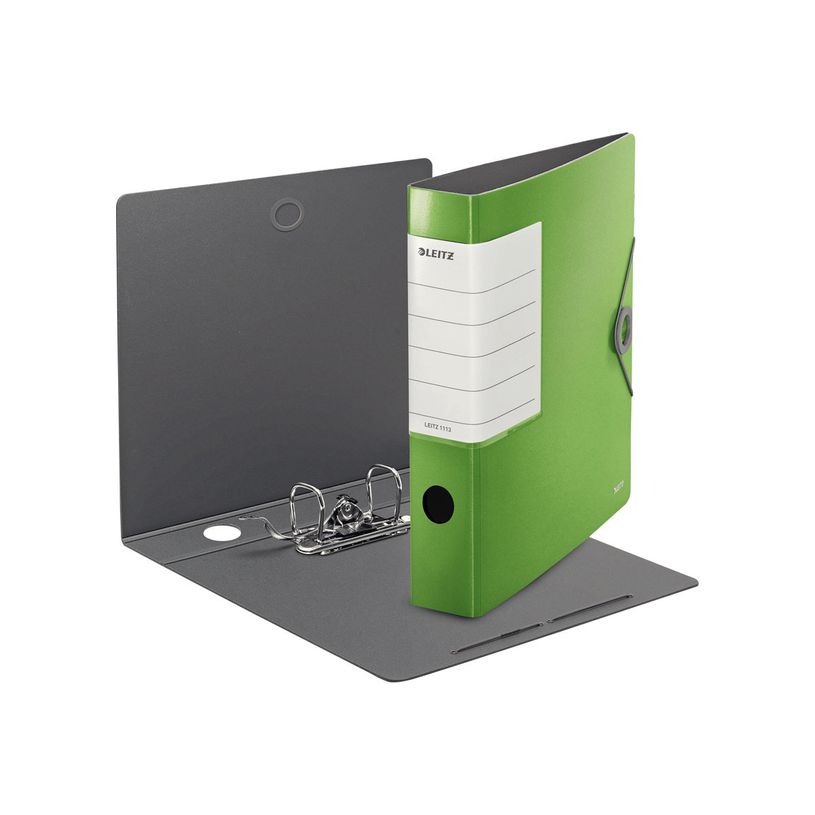 4002432111619-Leitz 180° Solid - Classeur à levier - Dos 65 mm - A4 - pour 350 feuilles - vert-P_79437165_2-1