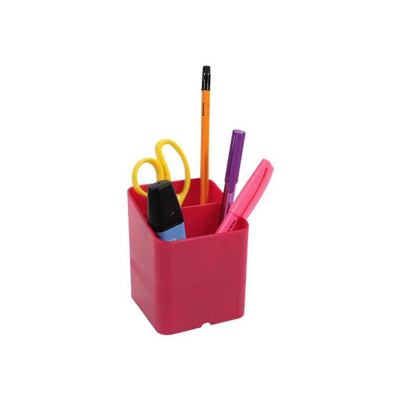 9002493099494-Exacompta Pen-Cube - Pot à crayons framboise-P_79438356_1-0